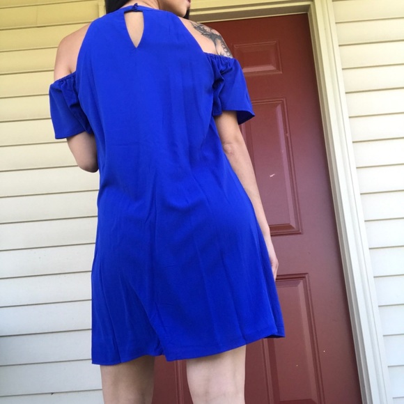 Royal blue summer dress - Picture 4 of 5
